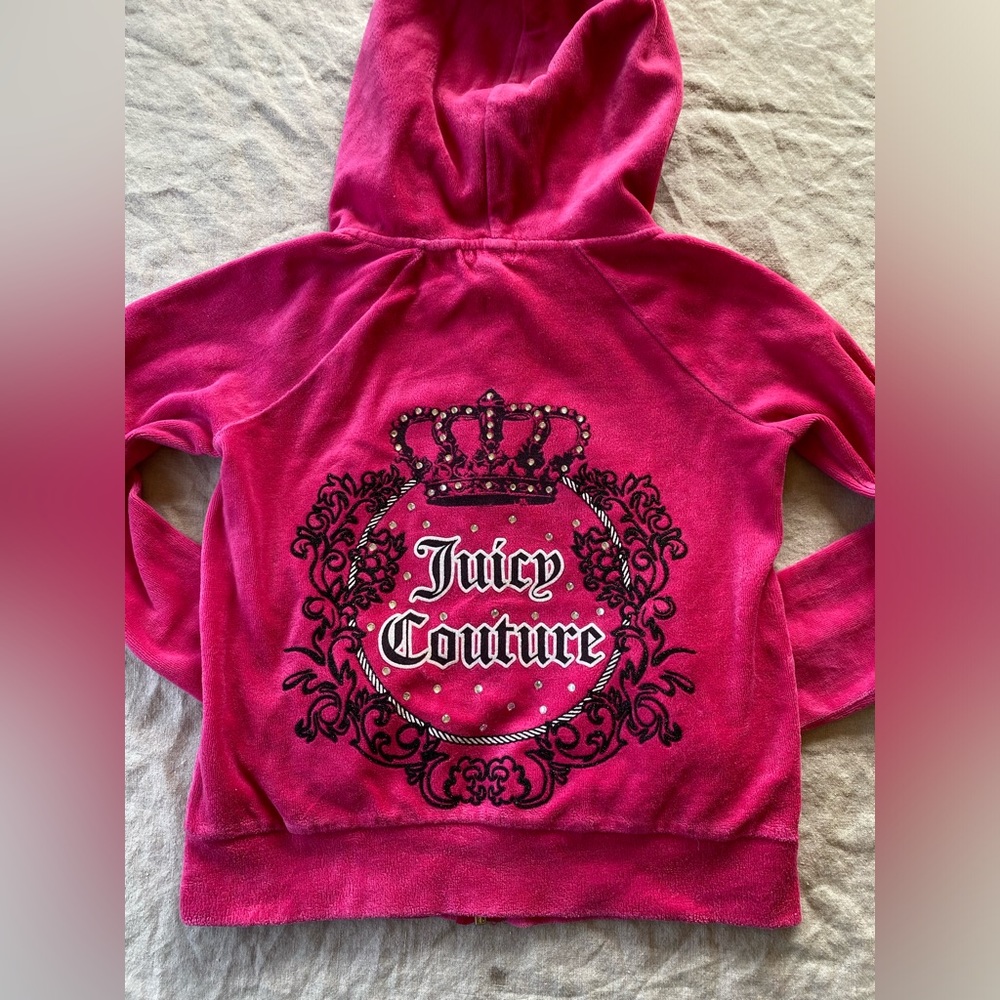 Juicy Couture Velour Hooded Jacket